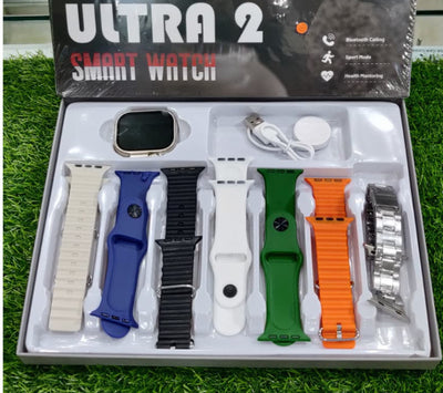 Crown S800 7 in 1 Strap Smart Watch