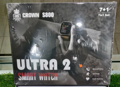 Crown S800 7 in 1 Strap Smart Watch